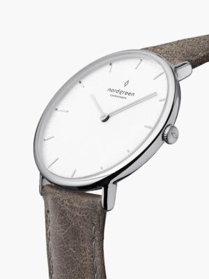 13 nativelille white silver patina greybg pv