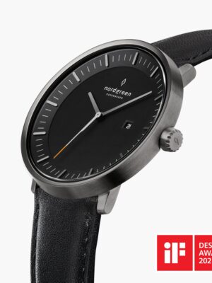 20 christopher philosopher gunmetal blackdial blackleather pv greybg if award